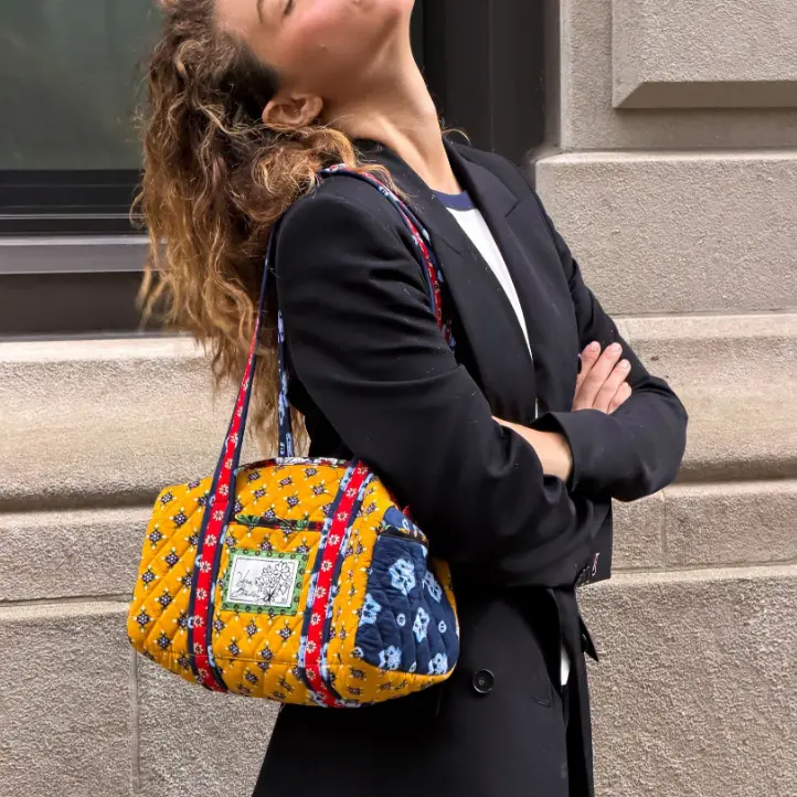 Vera Bradley：Remix 限量系列单肩包上新！复古印花重新演绎