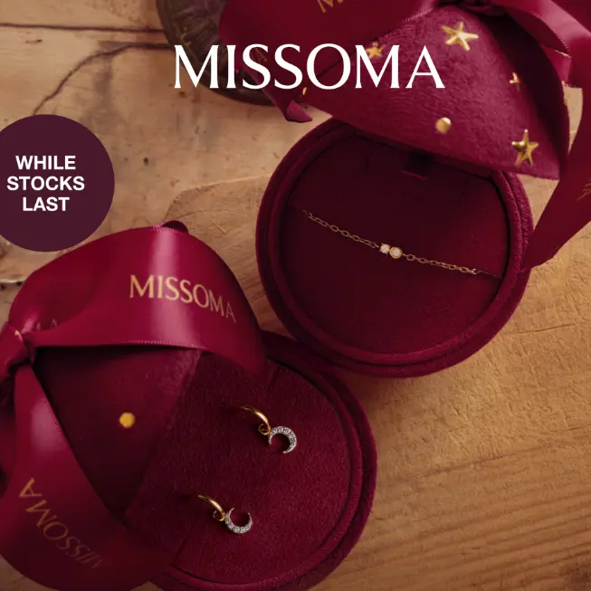 预告！Missoma 2026 圣诞节限量耳饰 & 手链礼盒即将上线