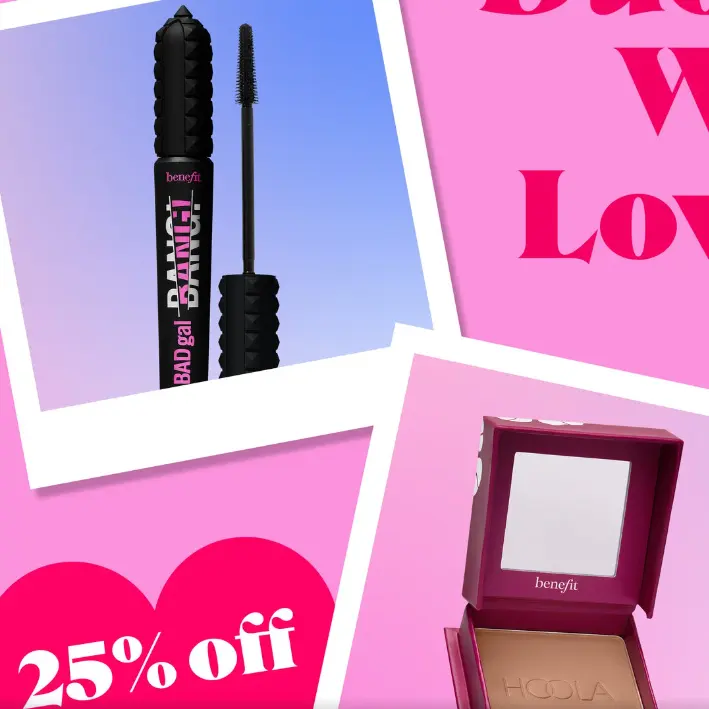 Benefit Cosmetics UK：美妆大促！入粉底液、眼线笔、腮红等