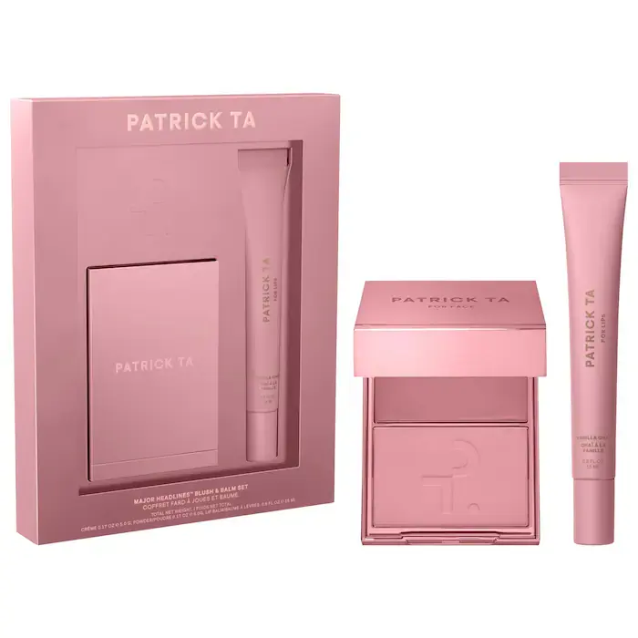 Patrick Ta 膏粉双色腮红+润唇蜜彩妆礼盒