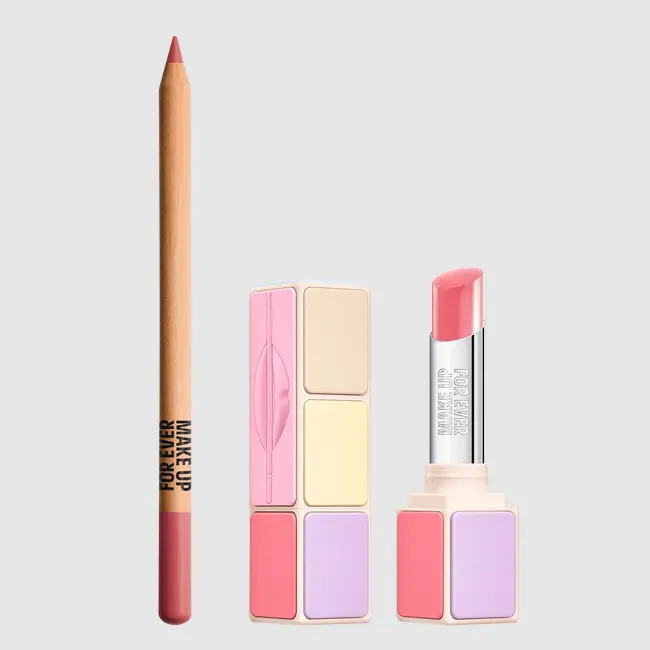 Make Up For Ever 玫珂菲润唇水光棒+唇线笔