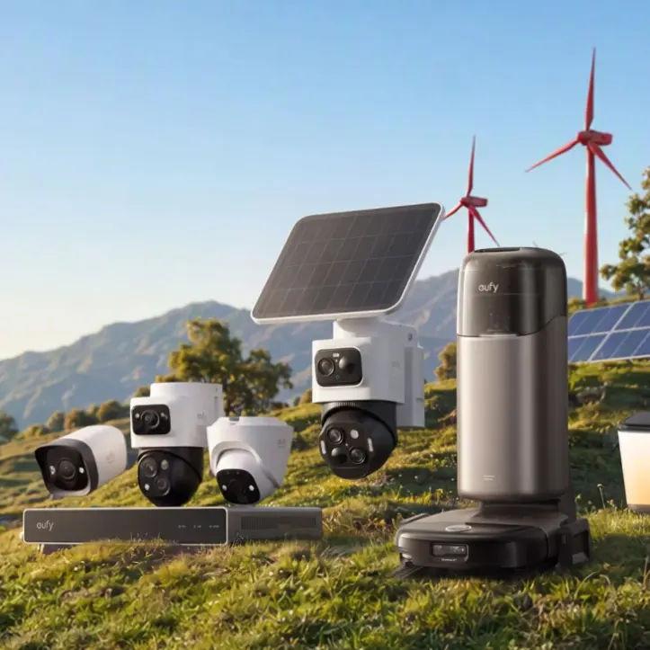 Eufy US：十月秋季促销 eufyCam S4 等安防摄像头、吸奶器及扫地机器人