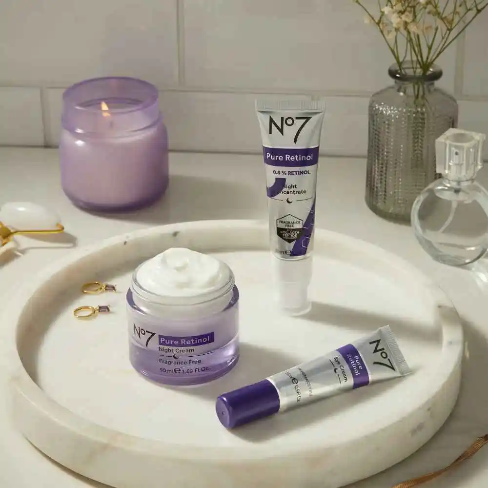 No7 Beauty US：面霜特惠 入视黄醇晚霜、修复日霜