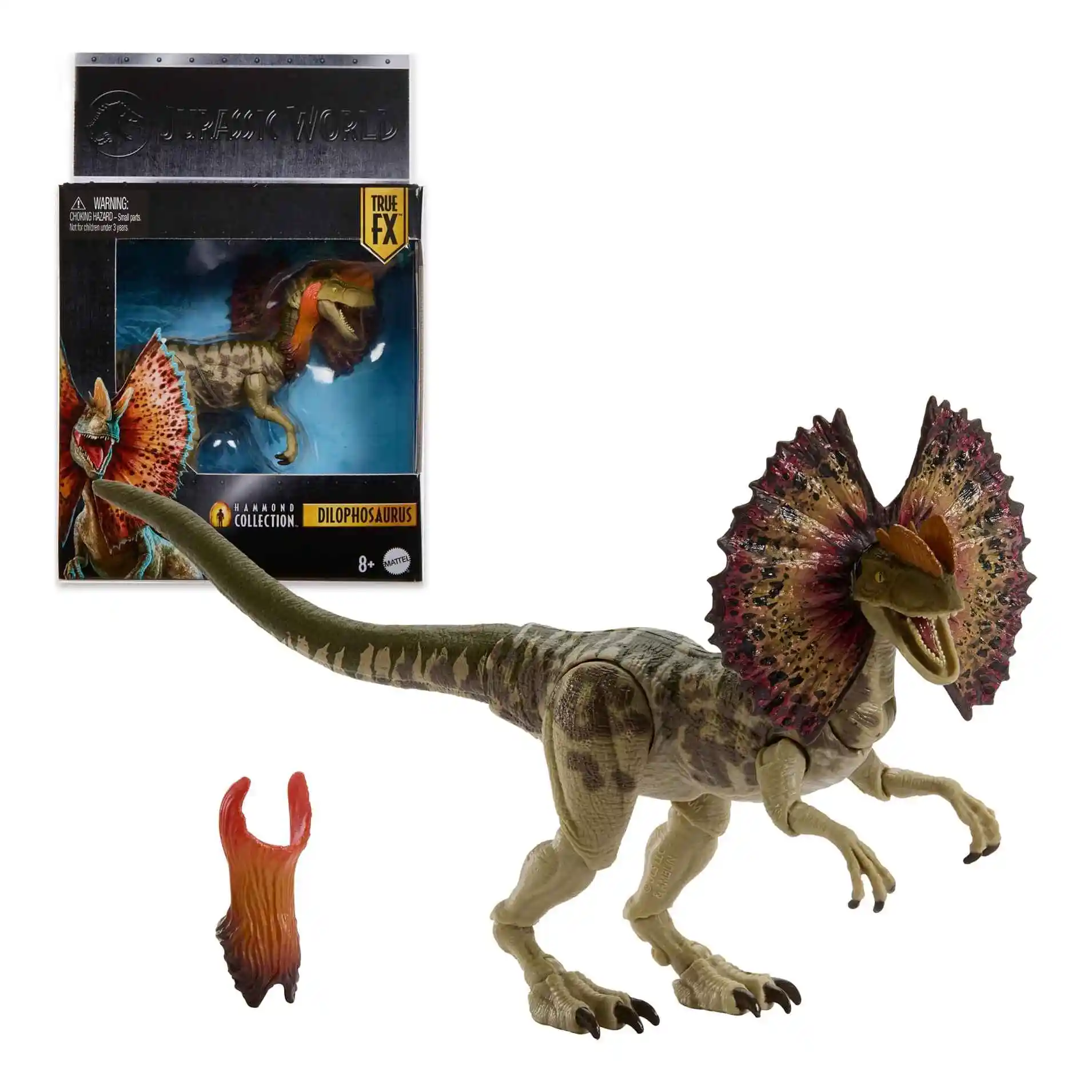 Jurassic World Hammond 系列恐龙动作人物双龙高级设计