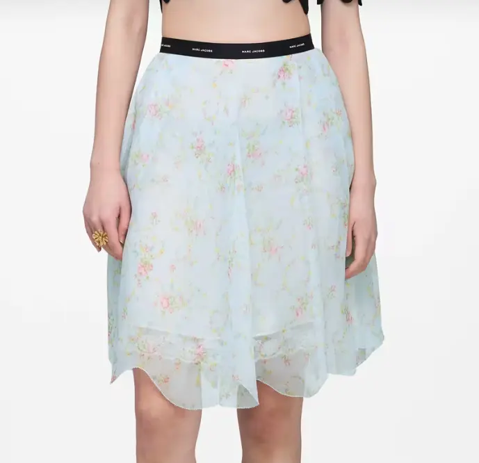 Marc Jacobs 花卉雪纺裙