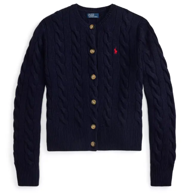 Polo Ralph Lauren 拉夫劳伦绞花毛衣开衫