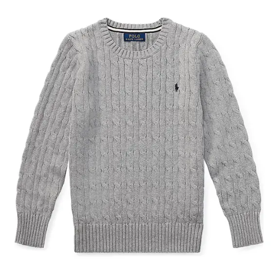Ralph Lauren 拉夫劳伦大童款绞花毛衣