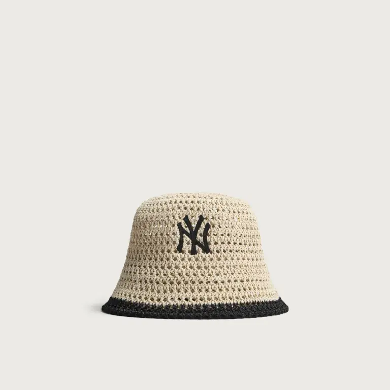 New Era 纽约洋基队针织渔夫帽