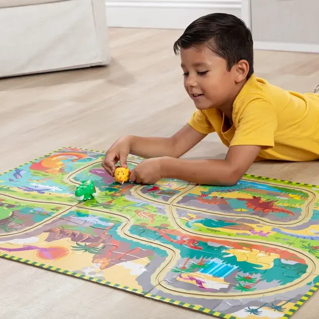 Melissa & Doug：儿童拼图专区！大地板拼图、磁力便携拼图、方块魔方拼图等