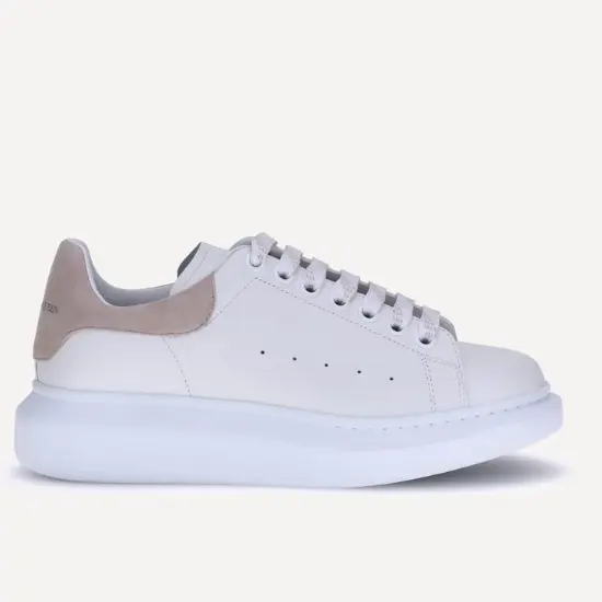 Alexander McQueen 麦昆粉尾小白鞋