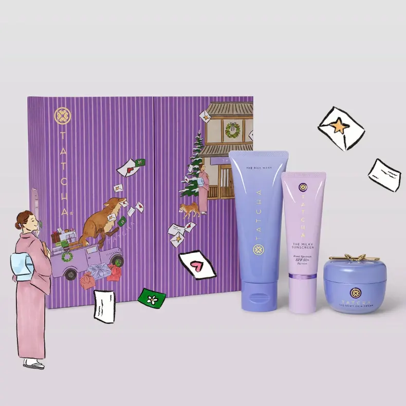 价值$164！Tatcha 护肤3件套