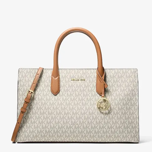 Michael Kors Scarlett 中号老花斜挎包