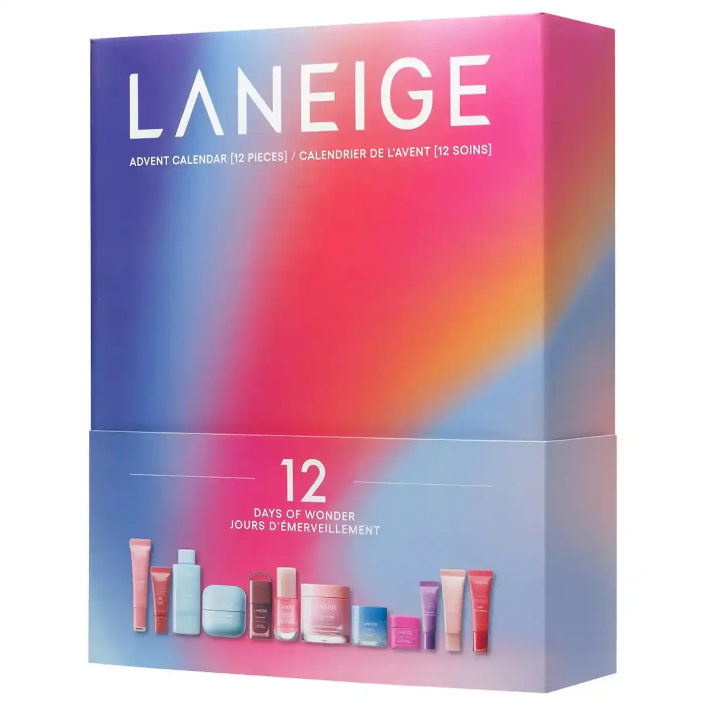 价值$235！Laneige 兰芝12日圣诞倒数日历