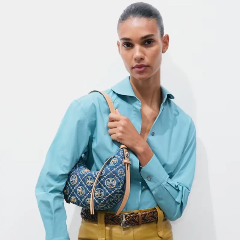 Tory burch US：秋季包袋上新！入Romy做旧托特包、结绳单肩包等