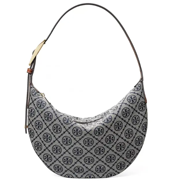Tory Burch 汤丽柏琦 Balloon 老花半月包