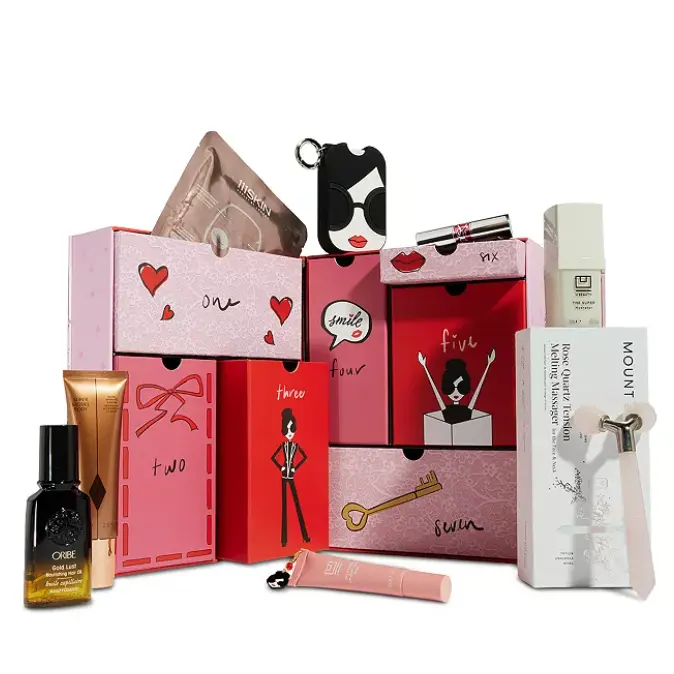 价值$395！Bloomingdale's x Alice + Olivia 限量版7日美妆倒数日历