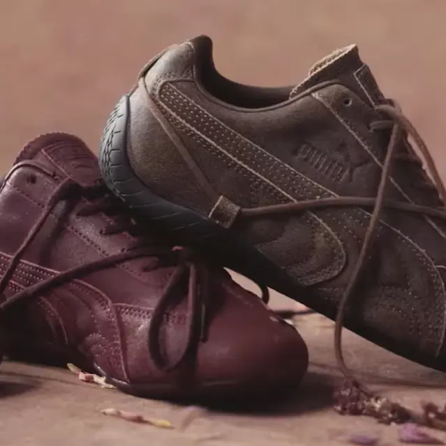 2色可选！Puma x ROSÉ 联名款 Speedcat复古风运动鞋