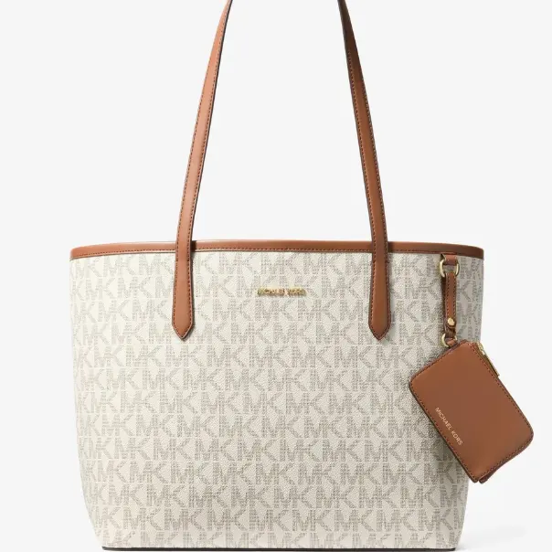 Michael Kors Jet Set 大号老花托特包