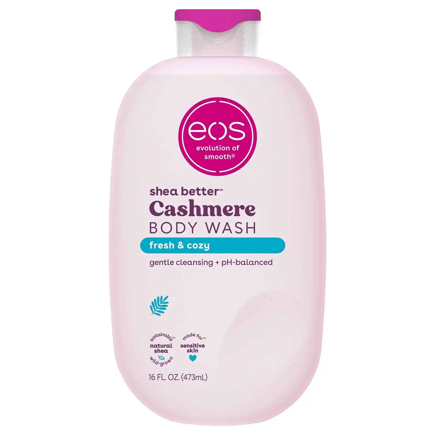 eos 乳木果油柔滑身体沐浴露 保湿温和清洁 清新香型 473ml