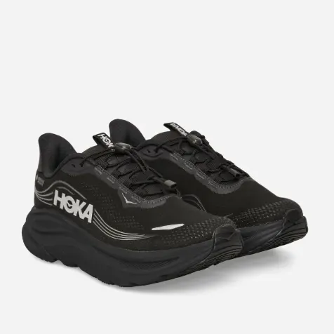 Hoka Clifton 11 GTX 黑色运动鞋