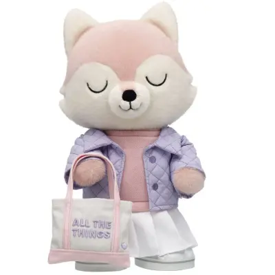 Build-A-Bear Mellow Moodies Willow 狐狸「万事皆可」毛绒玩偶礼盒套装