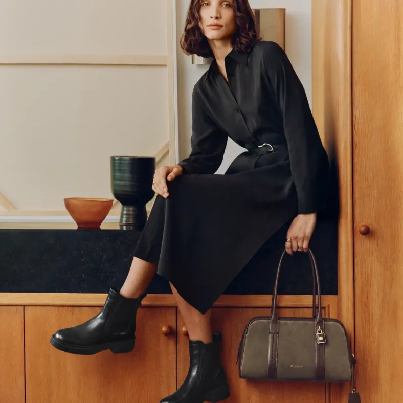 Cole Haan：秋季大促！男士 ØriginalGrand Energyweave 牛津鞋$139