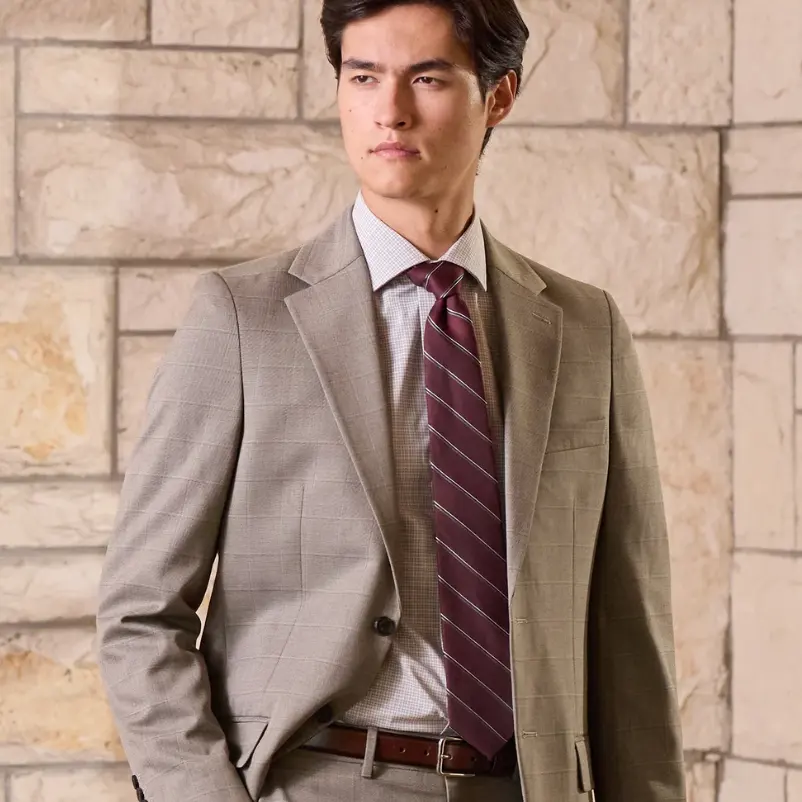 Haggar.com：秋日男士穿搭上新 干练商务西装系列齐全