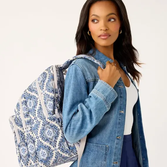 Vera Bradley：清仓专场特惠！米奇与米妮印花款双肩包$108