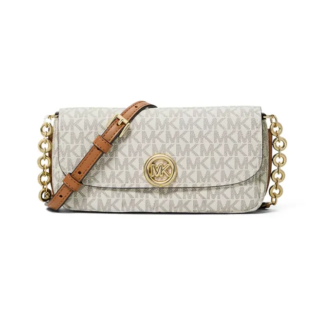 Michael Kors Nolita 小号老花翻盖斜挎包