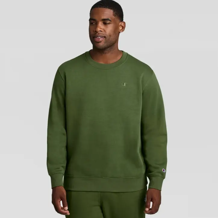 Champion 冠军 刺绣Logo圆领卫衣