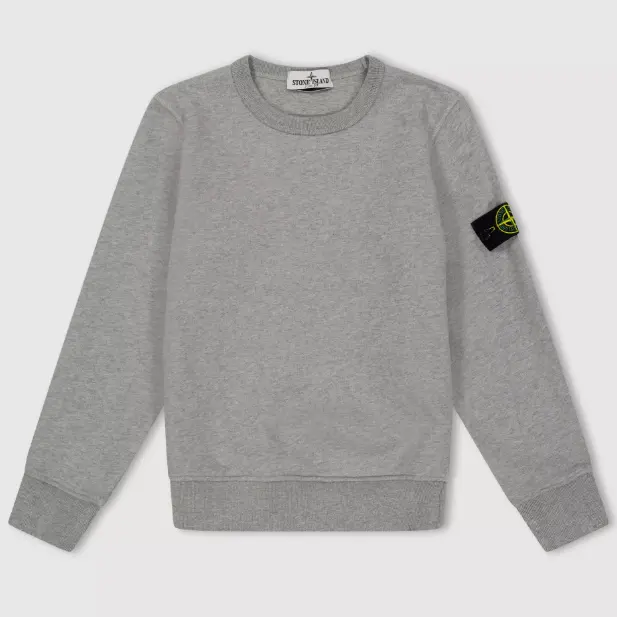 Stone Island 大童款圆领卫衣