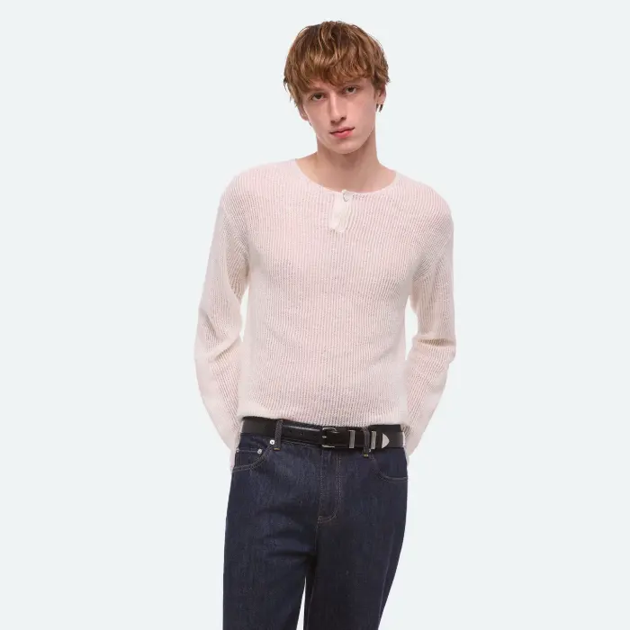 Helmut Lang 肌理感亨利衫