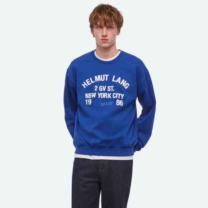 Helmut Lang 圆领卫衣