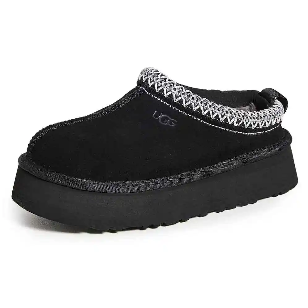 UGG 女式 Tazz II 拖鞋, 黑色