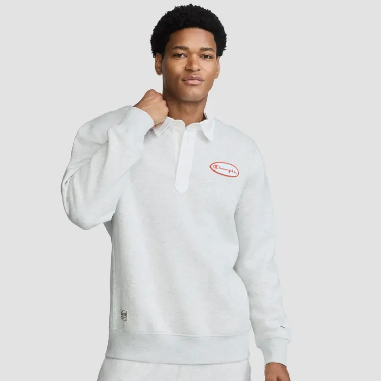 Champion 冠军 抓绒橄榄球衫