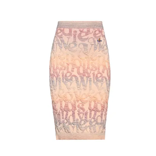 VIVIENNE WESTWOOD 西太后字母印花半身裙