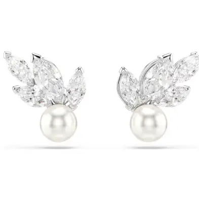 Swarovski 施华洛世奇 珍珠树叶耳钉