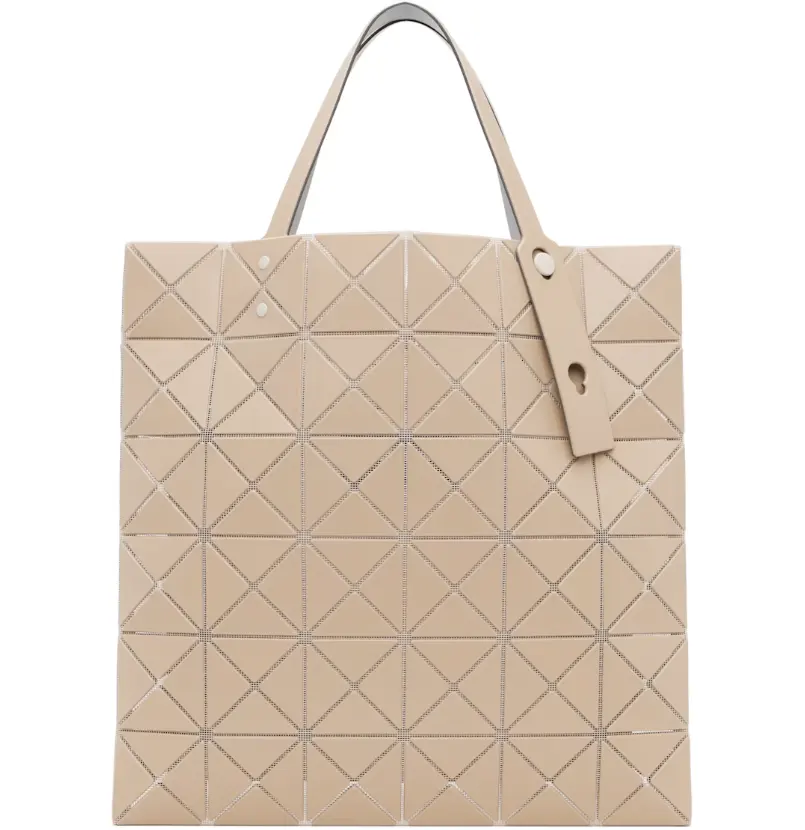 BAO BAO ISSEY MIYAKE 驼色 Lucent W Color 托特包