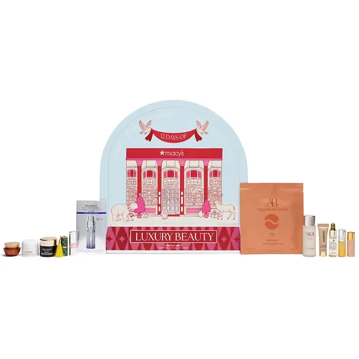 Macy's 梅西奢华美妆12日圣诞倒数日历