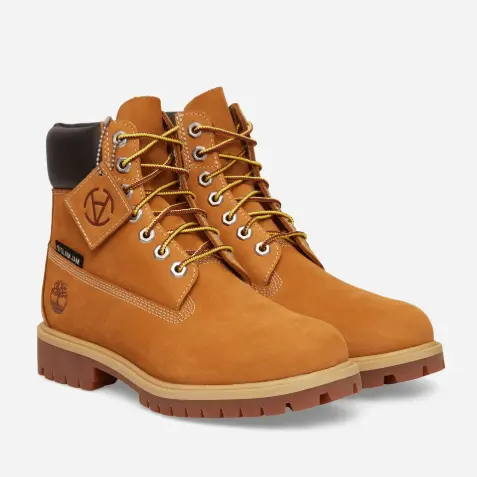 明日发售！Timberland 添柏岚 x Slam Jam 联名款大黄靴