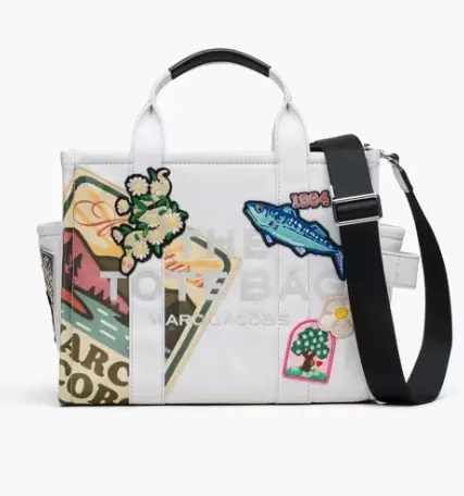 Marc Jacobs Camp 拼布牛仔布 中号托特包