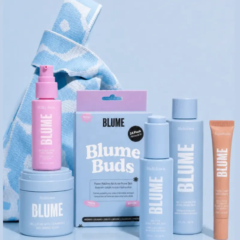 Blume 终极祛痘清洁护肤套装