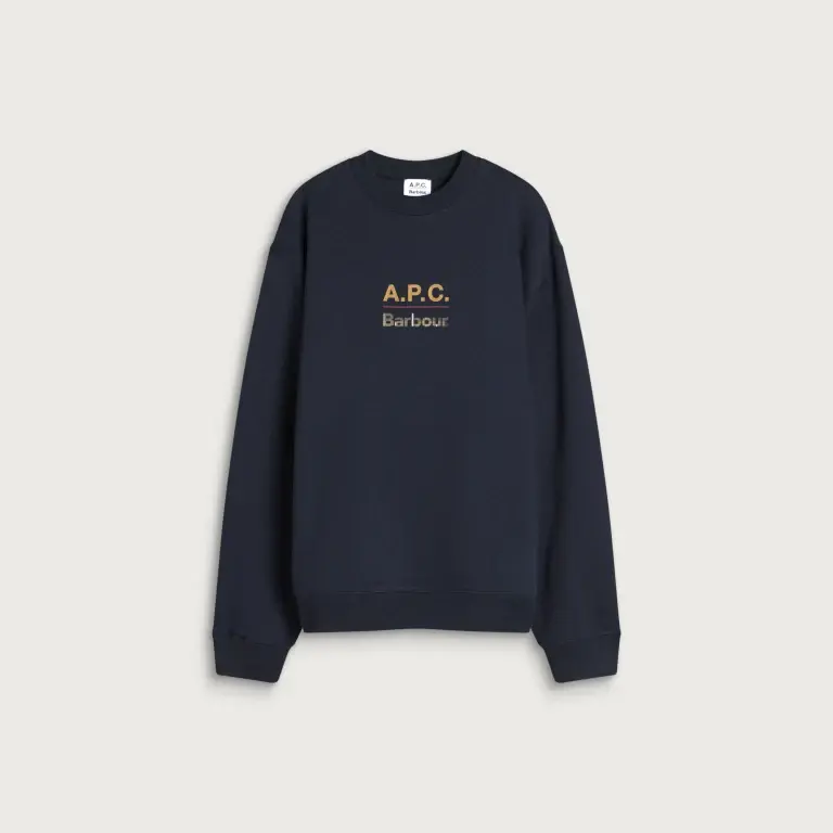 Barbour x A.P.C. 圆领卫衣