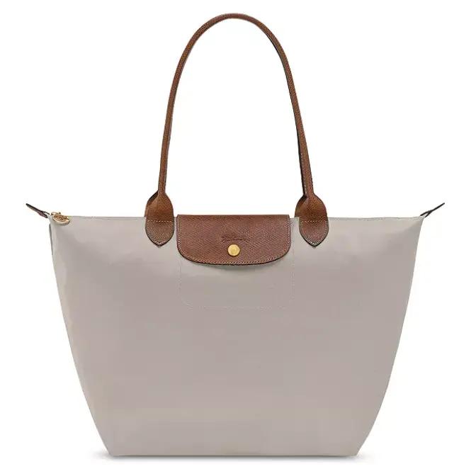 返礼卡！Longchamp 珑骧大号尼龙托特包