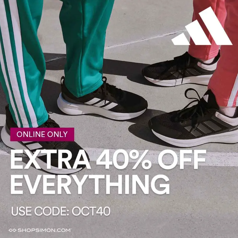 Shop Simon：Adidas 阿迪达斯限时促销！入手鞋履、包袋、服饰等