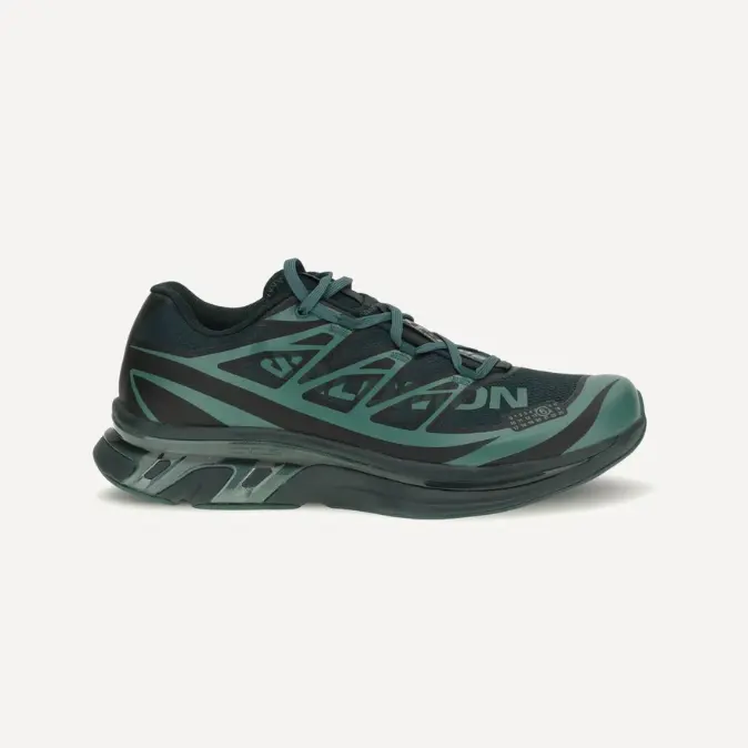上新！MM6 MAISON MARGIELA 马吉拉 x Salomon 萨洛蒙联名款绿色运动鞋