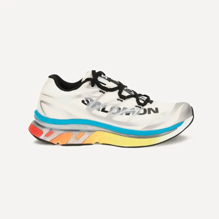 上新！MM6 MAISON MARGIELA 马吉拉 x Salomon 萨洛蒙联名款白色运动鞋