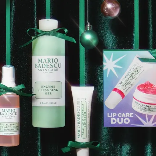 Mario Badescu：圣诞限定护肤礼盒上新！入唇膜套装、迷你喷雾套装