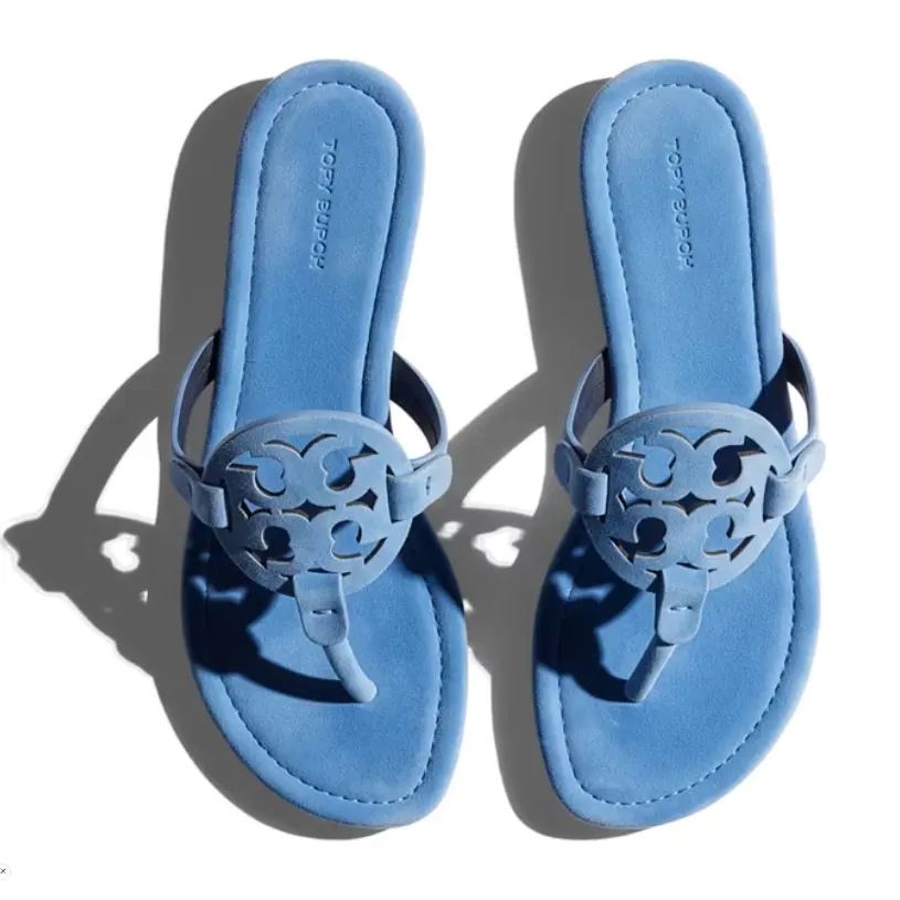 Tory Burch 汤丽柏琦 Miller 丝绒款人字拖