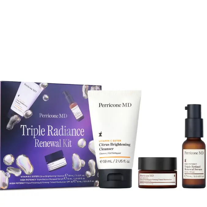 Perricone MD 裴礼康3重焕亮修护3件套